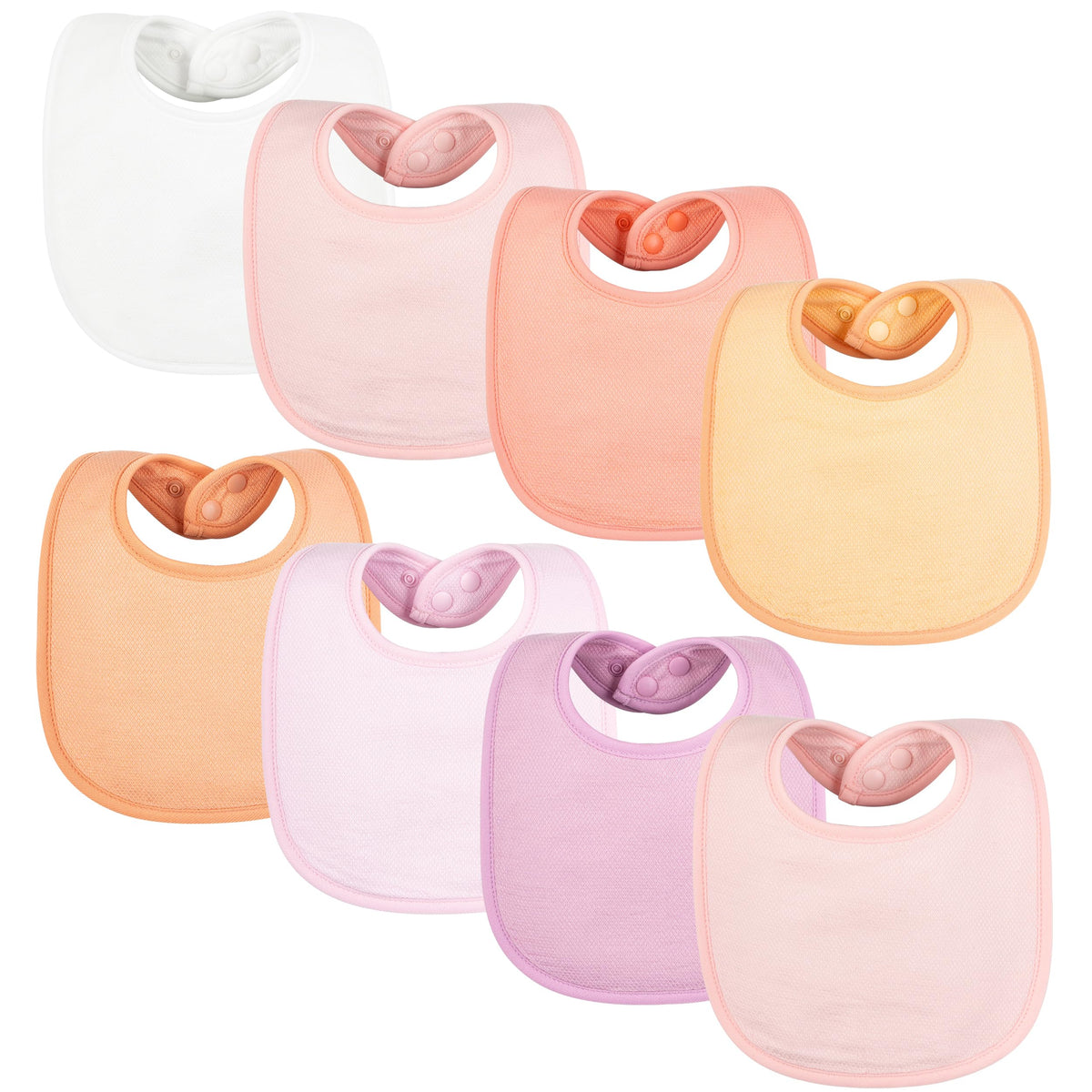 Tiny Twinkle Baby Feeding Bibs - Waterproof and Absorbent Infant Drool and Feeding Baby Bibs