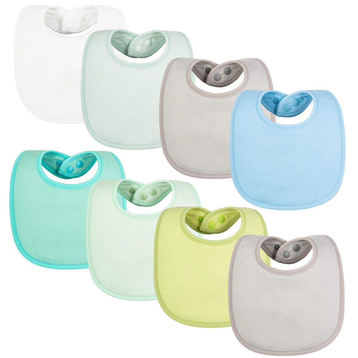 Tiny Twinkle Baby Feeding Bibs - Waterproof and Absorbent Infant Drool and Feeding Baby Bibs